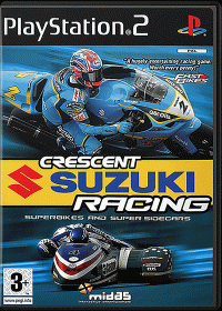 Crescent Suzuki Racing: Superbikes and Super Sidecars PAL Playstation 2 PAL box art